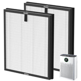 iSingo HAP603 two-pack front view improves air purification in large rooms.