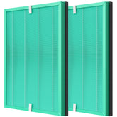 iSingo MSA3 pet odor filter front view highlighting four-stage design for clean air