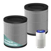 Isingoione Airmega 50 filter pack front view for easy replacement