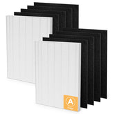 Isinlive 115115 HEPA filters two-pack close-up for Winix compatibility