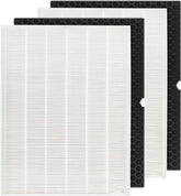 isinlive 116130 filter H pack front view showing two HEPA and two activated carbon filters for Winix purifiers
