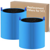 Isinlive 511 filter front view improves air freshness in pet-friendly homes.