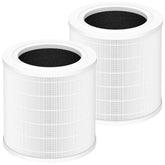 isinlive A2001 replacement filter 2-pack in front packaging for quick installation