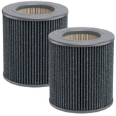 Isinlive Air Mini 2-pack filter packaging close-up highlighting compatibility with Moleku-le purifiers.