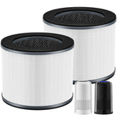 isinlive AP-T10FL replacement filter pack for HoMedics AP-T10 improves air quality in living spaces