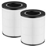 isinlive AP-T20FL 2-pack replacement filter for HoMedics purifiers improves air quality.