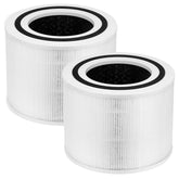 isinlive Core P350 replacement filter pack for dual-pack convenience and pet dander filtration.