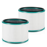 isinlive HP01/HP02 Dyson filter 2-pack shows compatibility and easy replacement for clean air.