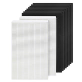 isinlive HPA100 replacement HEPA filter 2-pack improves indoor air quality