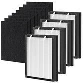 Isinlive P358 HEPA filter 4-pack for HEAPETS purifier improves air quality