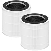 isinlive PX500 two-pack filter packaging for easy replacement and improved air quality.