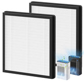 isinlive T356 replacement filter for dust and pollen with 3-stage filtration