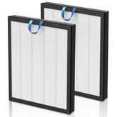 isinlive Vital 200S replacement filter, front view, improving air purification efficiency
