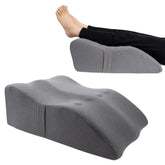 Itcozy leg elevation pillow top view shows ergonomic contour for comfortable leg elevation