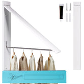 Ithywat retractable drying rack wall-mounted for compact laundry spaces.