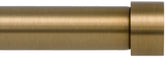 Ivilon drapery window rod end cap warm goldβenhances modern room styling.