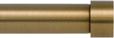 Ivilon end cap curtain rod assembly for a clean, modern look and secure fit.