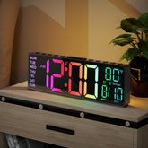 JALL 10.5-inch digital clock front view offers clear classroom visibility.