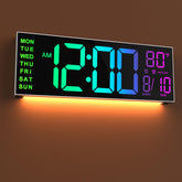 JALL 16-inch clock display for easy visibility from afar.
