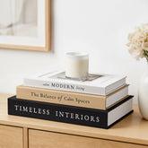 Jarlink Beautiful Decorative Books large on coffee table with stylish storage