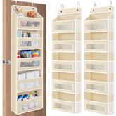 JARLINK over-the-door organizer with five large pockets for spacious storage