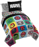 Jay Franco Avengers Pop twin comforter with bold hero art for bedtime excitement