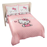 Jay Franco Hello Kitty full/queen quilt shown for year-round comfort