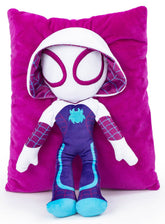 Jay Franco Marvel Gwen Ghost Spider 3D snuggle pillow for cozy naps