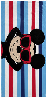 Jay Franco Mickey Mouse towel front design for bath or pool.