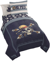 Jay Franco One Piece twin comforter with vivid Pirates design for cozy nights