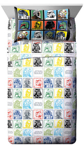 Jay Franco Star Wars sheet set with Yoda illustration for cozy bedtimes.