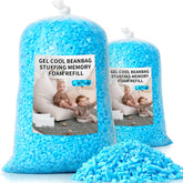 Jecqbor memory foam shredded filler close-up for plush, long-lasting comfort.