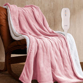 JET'S HOME heated blanket 50x60 packaging demonstrates easy setup and instant warmth.