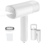 JIELINWEE handheld steamer 1200W for quick wrinkle removal on shirts