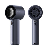 JISULIFE portable fan digital display shows speed and battery level for easy monitoring