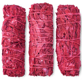 JL Local Dragon's Blood Sage Bundle 4 inch for cleansing and energy refresh