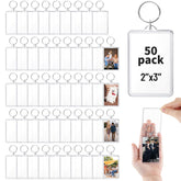 jojnawa clear photo keychain with 2x3 insert for memories on the go.