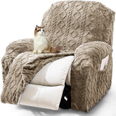 JOKIVTOU recliner arm piece with pocket keeps remotes within reach