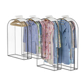 Jollygleam clear garment bag 40x24x10 in closet protects suits