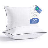 JOLLYVOGUE king-size pillows pack 2 add hotel-style comfort to your bed.