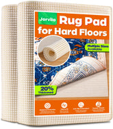 Jorvila rug pad in 2.5x8 setup keeps rugs secure on hardwood.