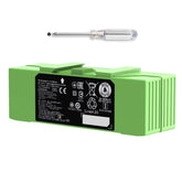 JOTACT ABL-F Roomba battery front view for extended cleaning sessions
