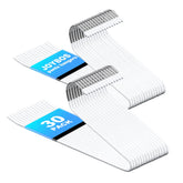 Joybos open-end pants hanger for easy slide-on and secure hold.