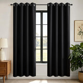 Joydeco blackout curtains 95-inch width for room darkening and restful mornings
