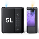 JRD 5L humidifier front view with mist for large room comfort