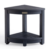 KaimuBench corner shower bench offers compact fit and stable seating.