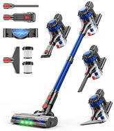 KARDV cordless vacuum demonstrates strong 500W suction for quick floor cleans