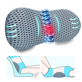 Kasney lumbar support pillow front view showing shape for lower back comfort on chairs