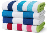 Kaufman large beach towel 30x60 spread for sunbathing and quick drying