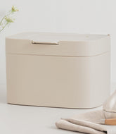 Kazai Elin compost bin with lid for odor control on a kitchen counter